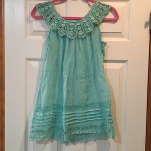 Mint sleeveless tunic from ModCloth